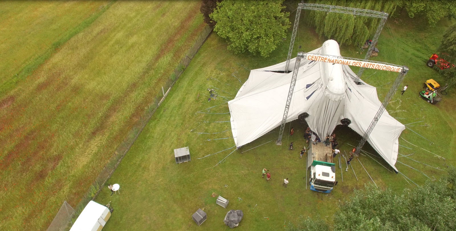 drone cirque Montigny Les Metz